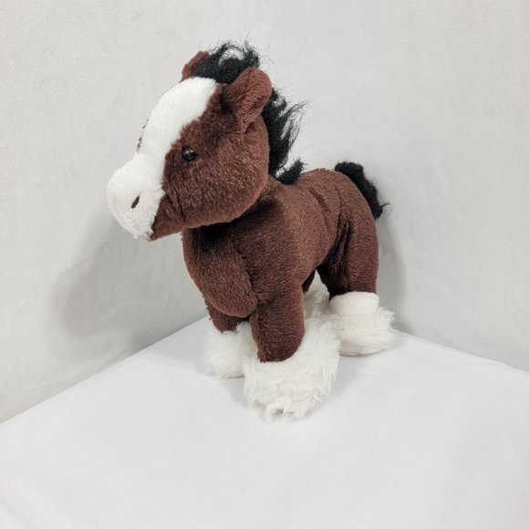 Plush Ganz Webkinz Clydesdale Horse HM139 - NO CODE - Picture 2 of 10
